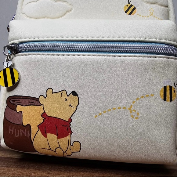 Loungefly Disney Winnie The Pooh Character Clouds Mini Backpack - Picture 3 of 11
